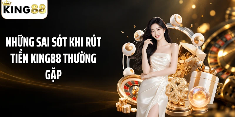 Những sai sót khi rút tiền KING88 thường gặp