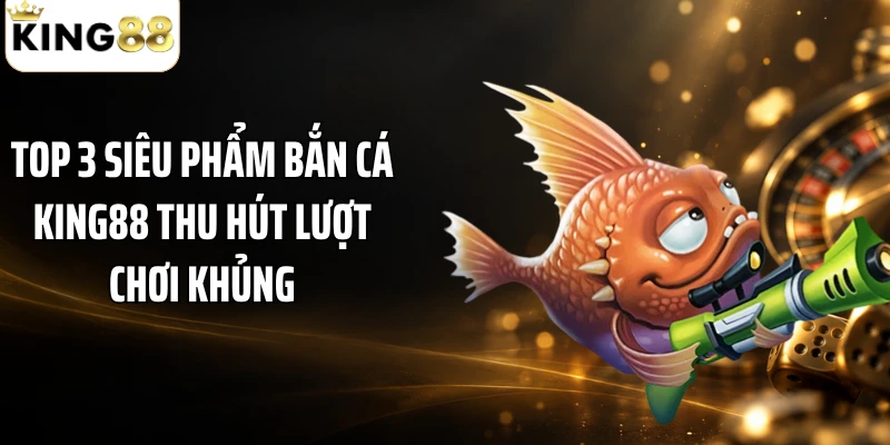 Top 3 siêu phẩm bắn cá KING88 thu hút lượt chơi khủng